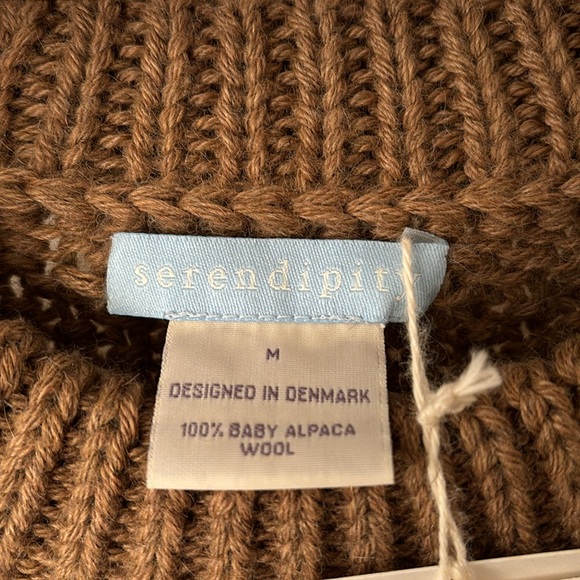Serendipity Alpaca Wool Sweater NWT - Picture 3 of 5